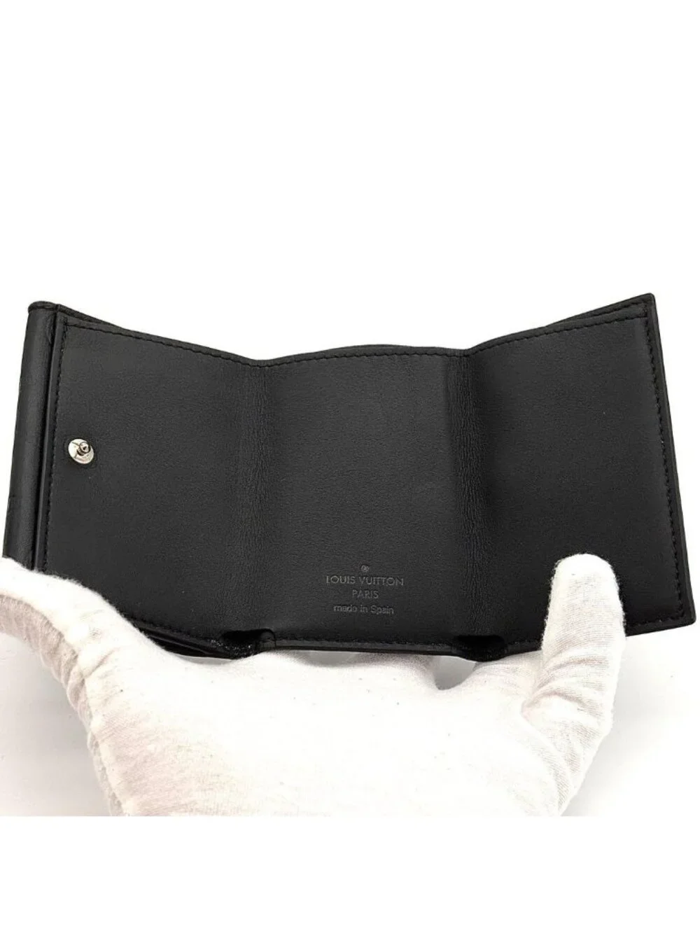 Louis Vuitton Wallet Monogram Shadow Discovery Black